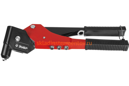 Поворотный заклепочник Зубр 0-360, "М-360" 31191, для заклепок 2.4-4.8 мм 31191_z01