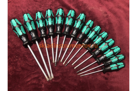 Набор отверток Wera Kraftform Big Pack 300 14 шт. WE-105630