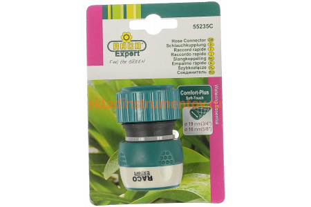 Соединитель "шланг-насадка" (3/4") для поливочных шлангов RACO 4248-55235C