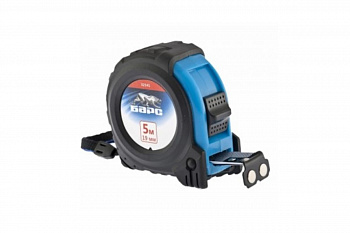 Рулетка БАРС Вектор 5 м х 19 мм, утолщенное полотно, магнитный зацеп 32541