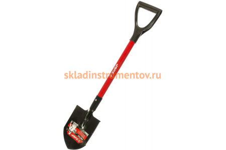 Автомобильная лопата МАСТЕР, стальной черенок, ЗУБР 39258