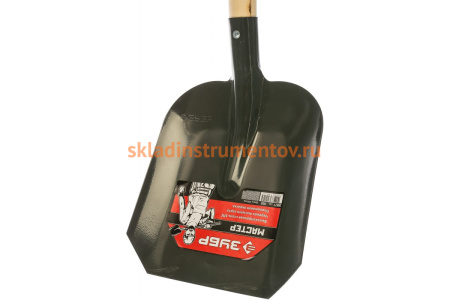 Совковая лопата МАСТЕР ЛСП, деревянный черенок, ЗУБР 39577