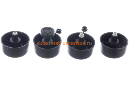 Регулируемая опора JET 221 27 мм, черная FR221P.027BL99