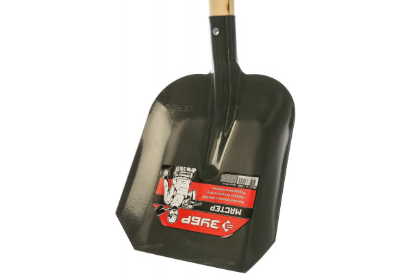 Совковая лопата МАСТЕР ЛСП, деревянный черенок, ЗУБР 39577