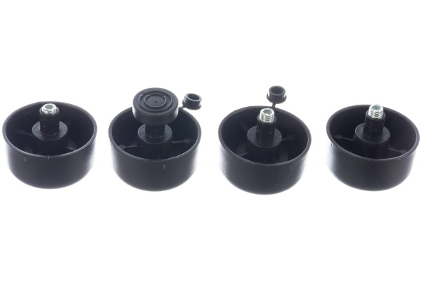 Регулируемая опора JET 221 27 мм, черная FR221P.027BL99