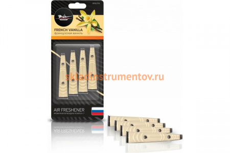 Ароматизатор в дефлектор Airline Клипса-1 французская ваниль AFKL016