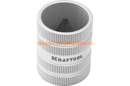 Фаскосниматель KRAFTOOL Expert универсальный, внутр/внеш, для труб из нерж. стали, меди, пластика, от 8 до 35мм, от 5/16 до 1 3/8 23790-35