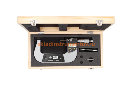 Микрометр ЧИЗ МКЦ-100 0.001, электронный, 4-кн. PRO 423463