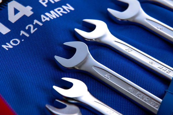 Набор комбинированных ключей, 10-32 мм, чехол из теторона, 14 предметов KING TONY 1214MRN