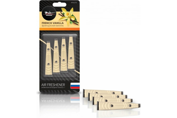 Ароматизатор в дефлектор Airline Клипса-1 французская ваниль AFKL016