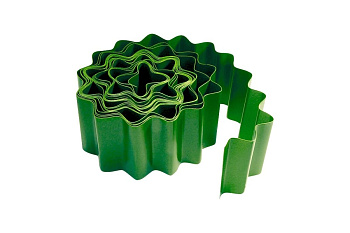 Садовый бордюр PALISAD 15x900 см, зелёный 64481