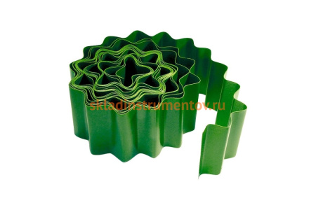 Садовый бордюр PALISAD 20x900 см, зелёный 64482