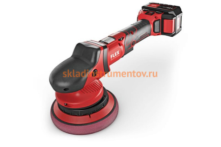 Аккумуляторная эксцентриковая полировальная машина FLEX XFE 15 150 18.0-EC/5.0 P-Set 461237