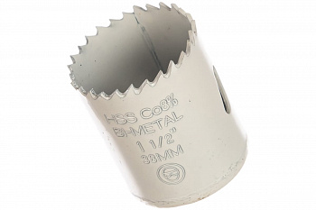 Коронка биметаллическая HSS Co 8% (38 мм) RUKO 126038