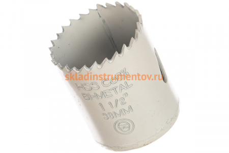 Коронка биметаллическая HSS Co 8% (38 мм) RUKO 126038