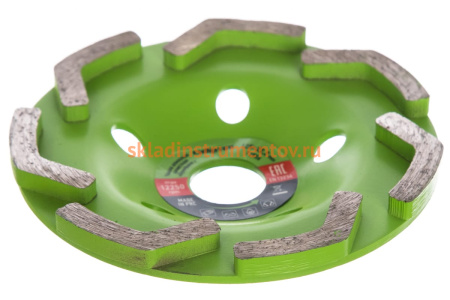 Чашка алмазная зачистная Бумеранг (125 мм; 22.2 мм) СИБРТЕХ 72956