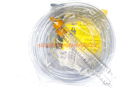 Гидроуровень с усиленной измерительной колбой большого размера, d 8мм, 20м STAYER 3486-06-20