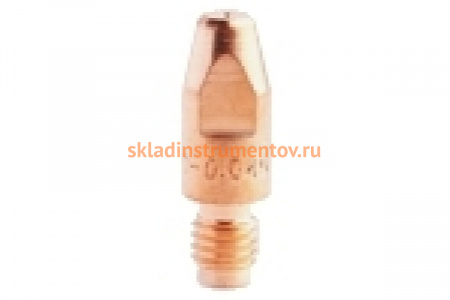 Наконечник токопроводящий (E-Cu для Al; М8х30; 1.6 мм) для горелок MIG/MAG Сварог ICU0005-66