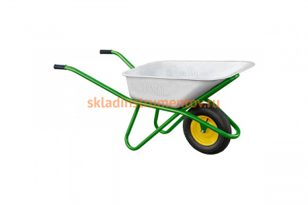 Садово-строительная усиленная тачка PALISAD грузоподъемность 200 кг, объем 90 л 6891839