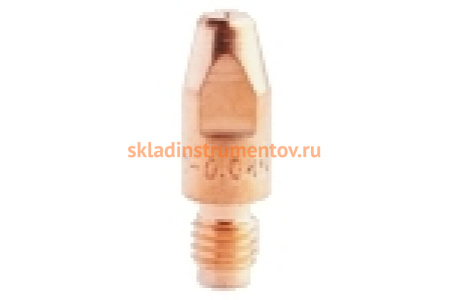 Наконечник токопроводящий (E-Cu для Al; М8х30; 1.2 мм) для горелок MIG/MAG Сварог ICU0005-62