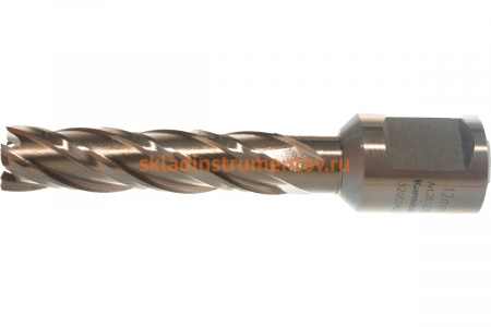 Сверло корончатое (12х55 мм; Weldon 19) Karnasch 20.1270U-012