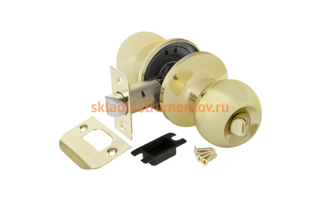 Ручка защелка AJAX 6082 PB-B фик. золото 39531