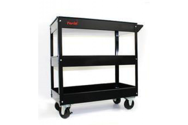 Инструментальная тележка TORIN 3 открытые полки TC302