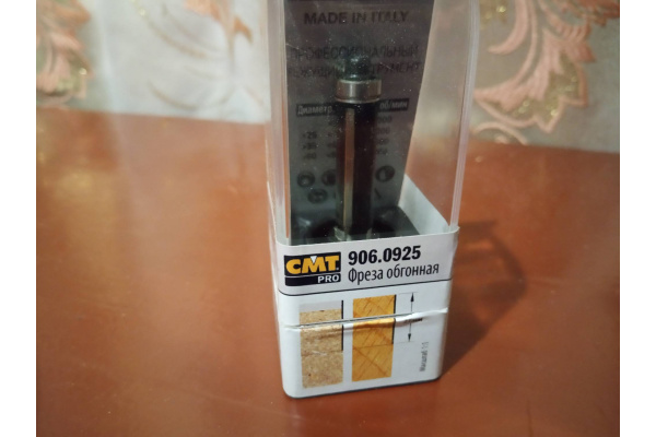 Фреза PRO обгонная (9.5х25.4х68 мм; S 8 мм) CMT 906.0925