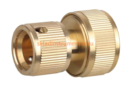 Соединитель "EXPERT" латунный (3/4") GRINDA 8-426126_z01