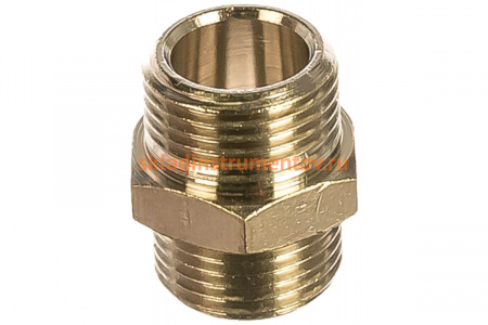 Переходник папа 3/8" - папа 3/8" 1221/4 290/8 M3/8*M3/8 GAV 12015