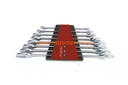 Набор гаечных рожковых ключей 8 предметов 6-22мм FORCE 5084