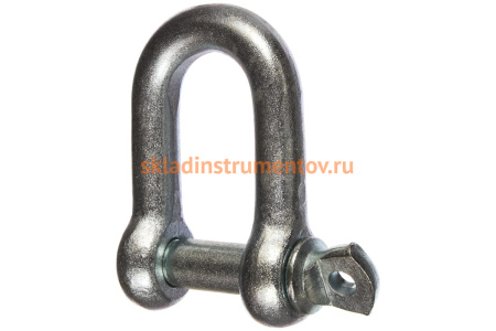 Скоба такелажная прямая 2 шт. (22 мм; ТФ5) Зубр 4-304515-22 Скоба такелажная прямая 2 шт. (22 мм; ТФ5) Зубр 4-304515-22