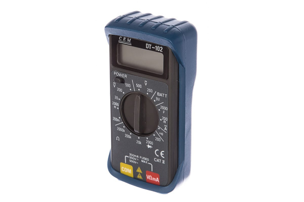 Карманный цифровой мультиметр СЕМ DT-102 481875