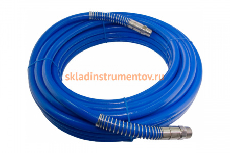 Воздушный шланг полиуретановый Aist 13х19 мм 15 м с резьбовым соединениями 12" 00-00012488