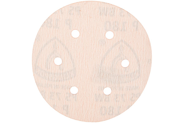 Круг шлифовальный на липучке для обработки красок, лаков и шпаклевок (150 мм; Р180; 6 отверстий) KLINGSPOR 301224