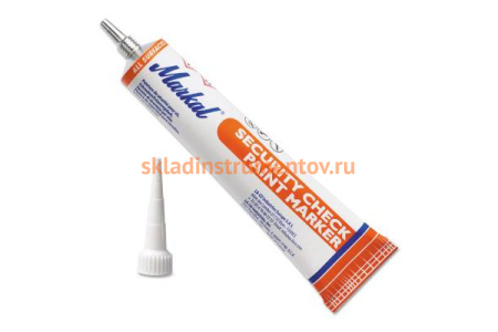 Маркер-краска для пломбирования Markal Security Check, желтый 96669