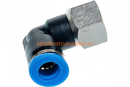 Фитинг угловой для пластиковых трубок (8 мм; 1/4М) ROCKFORCE RF-SPL08-02