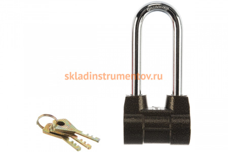 Навесной облегченный замок 60 мм ЗУБР МАСТЕР 3720-4-01_z01