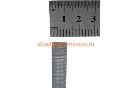 Скобы прямоугольные закаленные Тип 140 (1000 шт; 10 мм) Biber 85838 тов-085747