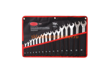 Набор комбинированных ключей с динамическим профилем ROCKFORCE RF-5161HD