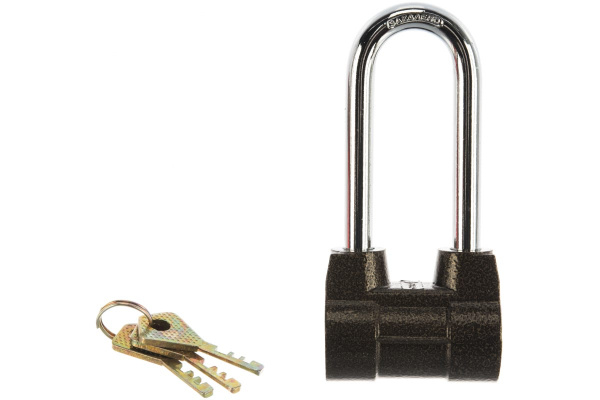 Навесной облегченный замок 60 мм ЗУБР МАСТЕР 3720-4-01_z01