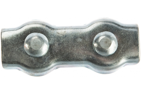 Зажим троса двойной, оцинкованный (15 шт; 8 мм; ТФ5) Зубр 4-304445-08 Зажим троса двойной, оцинкованный (15 шт; 8 мм; ТФ5) Зубр 4-304445-08