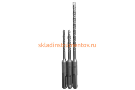 Набор буров по бетону (5/6х110 мм, 6х160 мм; SDS-plus) VIRA 564514