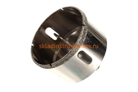 Коронка алмазная по керамике и кафелю с центрирующим сверлом (70 мм) TRIO-DIAMOND 400070