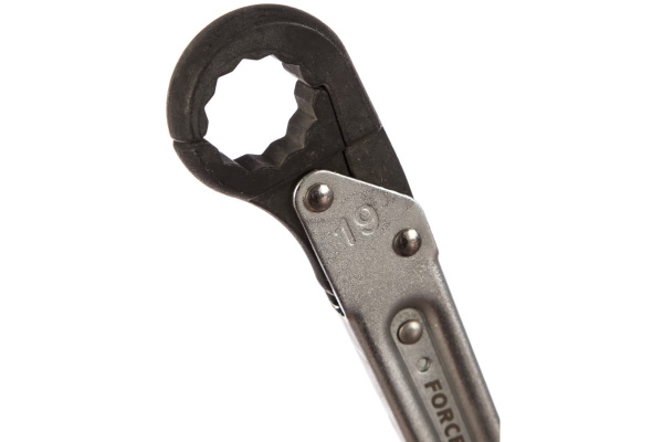 Накидной разъёмный ключ д/трубок 19 мм FORCE 75119A
