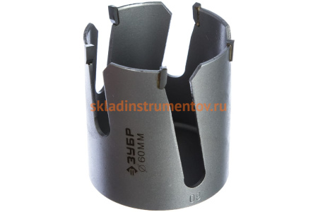 Коронка ПРОФИ Универсальная (60х55 мм; М16) Зубр 29514-60