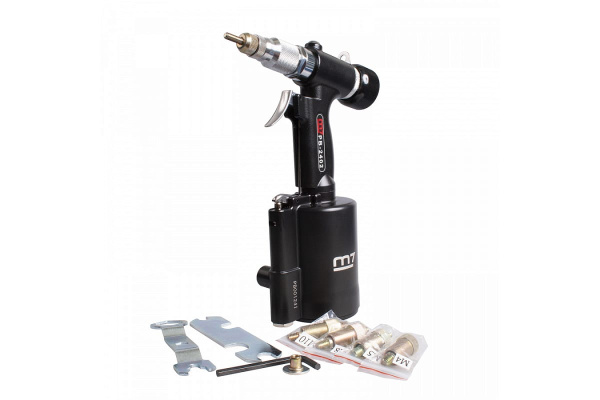 Пневмогидравлический заклепочник для резьбовых заклепок М4 - М10 MIGHTY SEVEN PB-2402