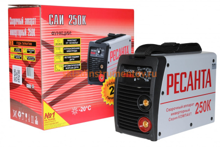 Инверторный сварочный аппарат Ресанта САИ250К Инверторный сварочный аппарат Ресанта САИ250К