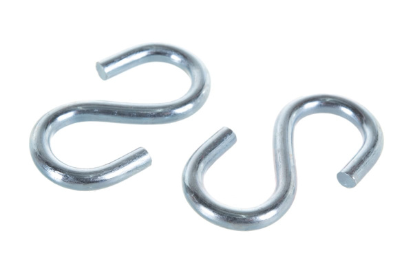 Крюк S-образный оцинкованный 100 шт. (5 мм; ТФ5) Зубр 4-304565-05