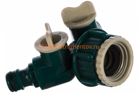 Распределитель двухканальный (3/4"; 1") для системы полива Raco 4250-55256C